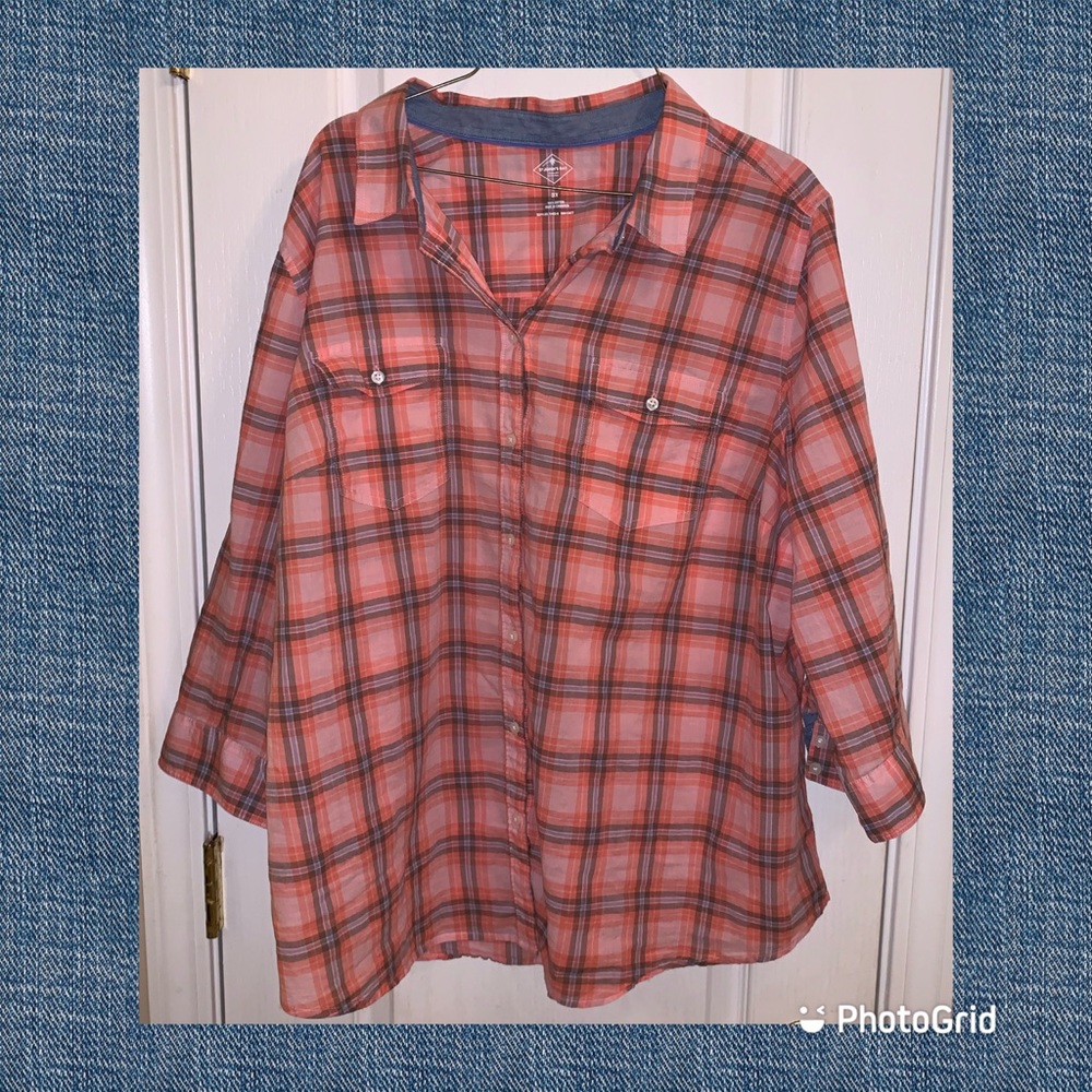 Saint Johns Bay button down top 3x